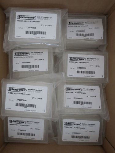 Qty 18  scienceware 96 x 2000µl deep well pp microplates 378600000 for sale