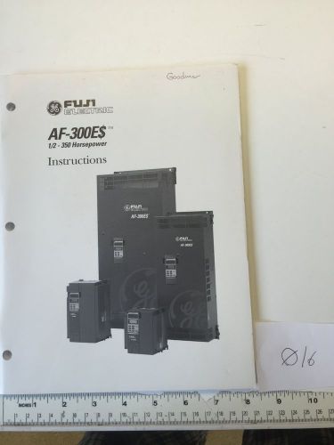 FUJI Electric AF-300E$ Instruction Manual
