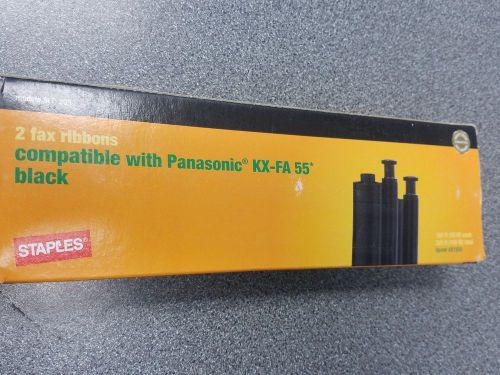 Staples (2) Fax Ribbons New &amp; Sealed In Box. #SFP-20R