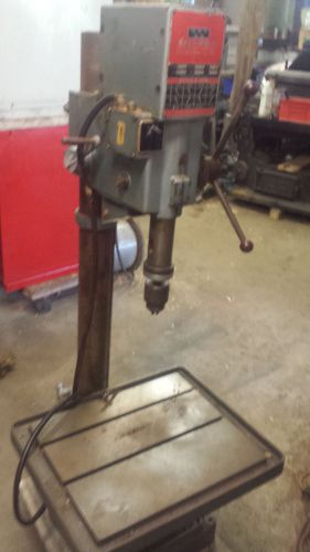 Wilton 20 drill press power feed arboga made in sweden runs well will ship for sale