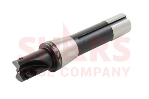 SHARS 1&#034; 90° R8 SHANK INDEXABLE END MILLS APKT 1604 INSERTS NEW Save $109.00