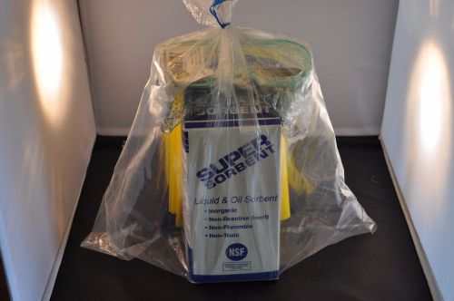 Safety chemical spill kit new unopened for sale