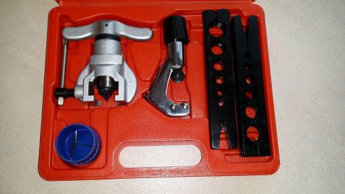 45 degree eccentric cone type flaring tools + tube cutter + inner-outer reamer for sale