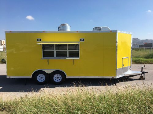 NEW CONCESSION FOOD EVENT BBQ TRAILER 18  X 8.5  FULL EQUIPPED