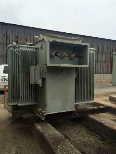 Cutler hammer 1500/1725 kva oil filled transformer for sale