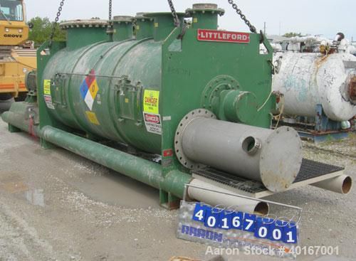 Used- littleford plow mixer, model fkm-8000-d, 304 stainless steel. nominal work for sale