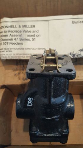Mcdonnell &amp; miller sa47-101-102 valve &amp; strainer assembly  new for sale