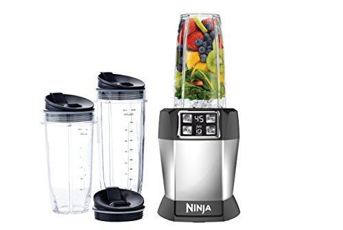 Nutri Ninja Blender Auto-iQ BL482 1000 watt Single Serve Cups -BL450 3 Cup Sizes
