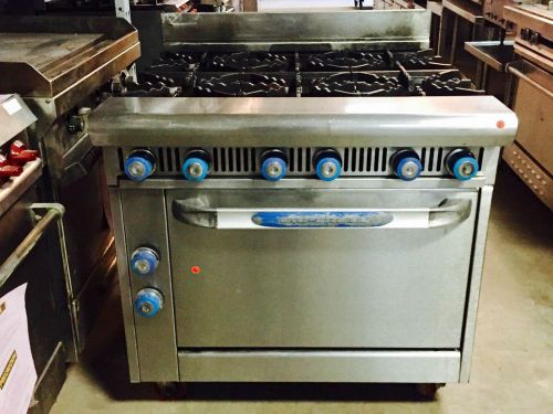 Commercial Imperial 6 Burner Stove