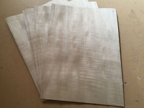 Wood Veneer Dyed Anigre 12x17 18Pcs Total Raw Veneer &#034;EXOTIC&#034; KO2 9-22-16