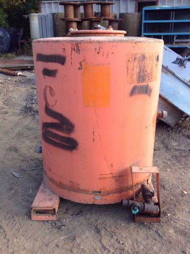 338 Gallon Waste Oil Steel Drum Storage Tank / Container
