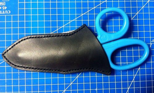 Custom Hand Stitched Leather Trauma Shear Sheath, EMS/Paramedic, &#034;Made to Order&#034;