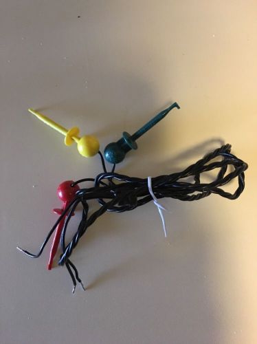 SENCORE Cricket Transistor Diode Tester E-Z Hook Assembly Leads (New)