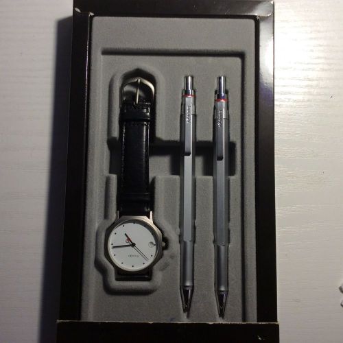 New rotring gift set with pen pencil and watch