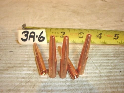 5 THERMACUT CONTACT TIPS .045&#034; NEW #4282