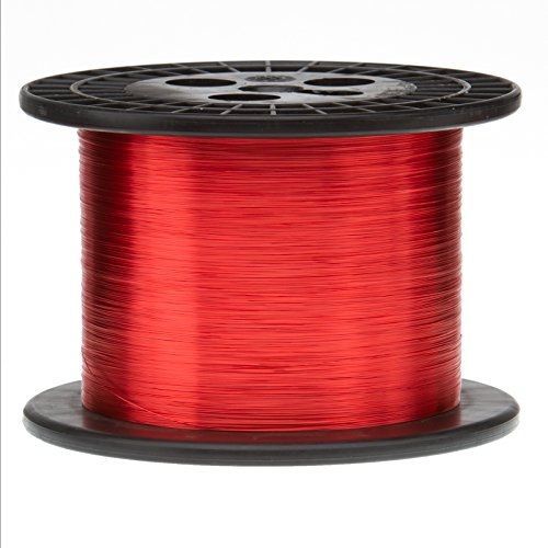 Remington Industries 30SNS 30 AWG Magnet Wire, Enameled Copper Wire, 5.0 lb.,