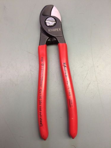 Knipex 9511165 6-1/2-Inch Compact Cable Wire Shear