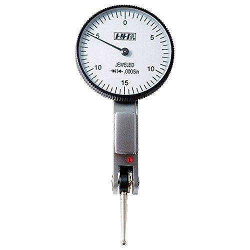 Pro Series by HHIP 4400-0010 Face Dial Test Indicator, 0-.03&#034;, White