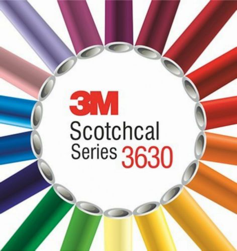 3M SCOTCHCAL TRANSLUCENT GRAPHIC FILM SERIES MPN 3630 - *** OVER 50 COLORS!! ***