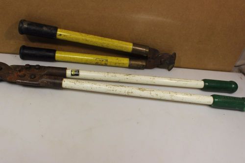 GREENLEE HEAVY DUTY CABLE WIRE CUTTER 31&#034; LONG. OLD STOCK W/ somerset