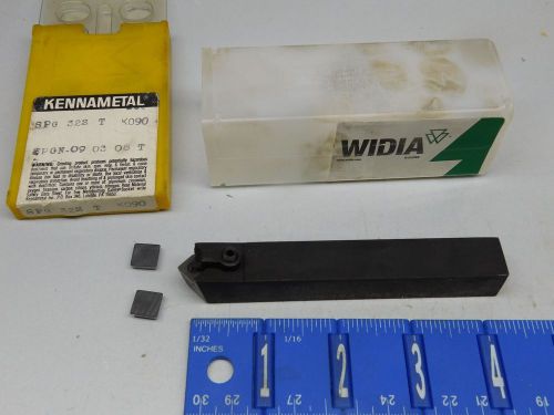 WIDIA 5/8&#034; 45 DEGREE INDEXABLE TOOL HOLDER WITH INSERTS