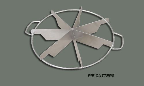 1 Pcs Winco SCU-6, Stainless Steel Pie Cutters, 6 Cuts