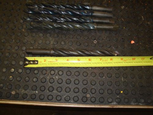 Lot of 2  3/4&#034; cobalt taper length drill, 9 1/2 inch long free shipping for sale