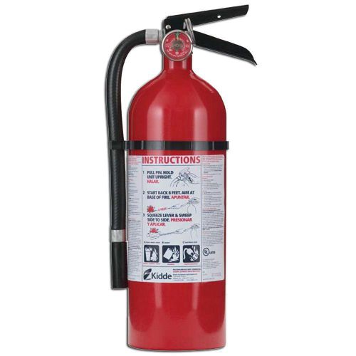 Kidde pro series fire extinguisher 210 4lb unit -rechargeable for sale