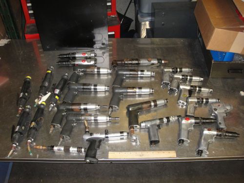 Large lot ingersoll rand dayton aro and more pneumatic tool  (parts or repair) for sale