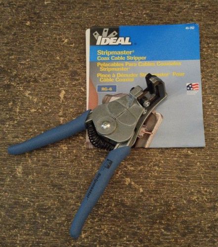 New ideal strip master coax cable stripper 45-262 for sale