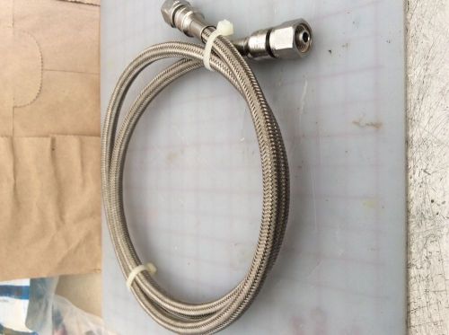 Swagelok SS-4-BHO-36 PTFE Lined 1/4&#034; Braided Stainless Steel Hose