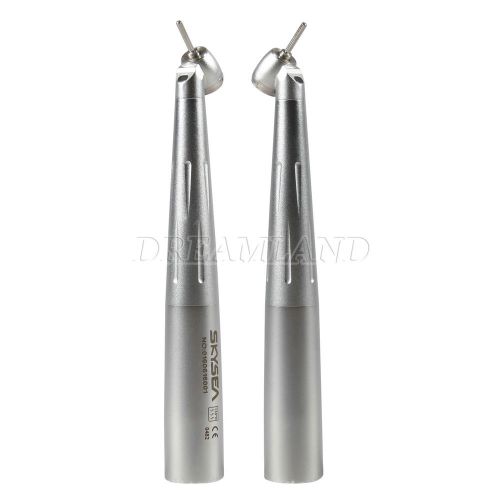 2 Dental MINI Head 45 Degree LED Fiber Optic High Speed Handpiece f/ Kavo Couper