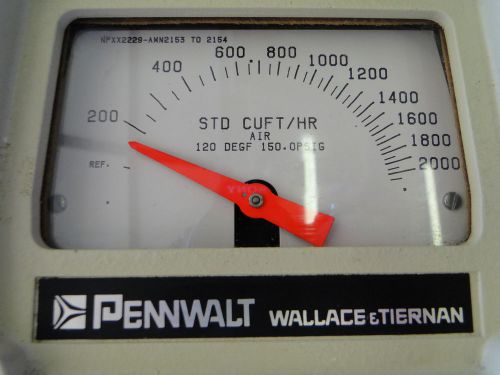 Pennwalt Wallace &amp; Tiernan Flow Meter 5520M02107XXB