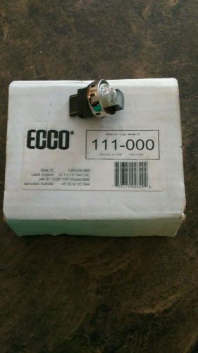 Ecco 111-000 Combination Back Up Alarm and Light Wedge style Plug. 6 available.