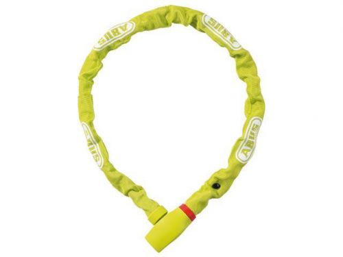 Abus mechanical - 585/75 ugrip soft grip cloth cover chain lime for sale