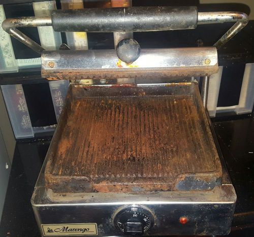 Marengo 4.2 Commercial Panini Press Sandwich NEEDS CLEANING WORKS GREAT