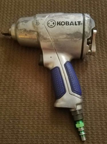 KOBALT SGY-AIR134 1/2&#034; DRIVE AIR PNEUMATIC IMPACT WRENCH **FREE SHIPPING** ~