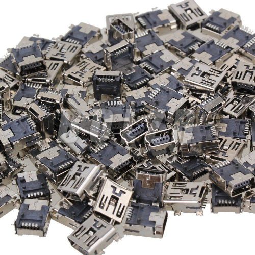 Bqlzr usb type a female socket 5pin set of 100 for sale