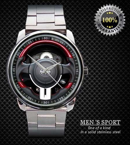 32 New Subaru BRZ SPORT RED carbon fiber Sport Metal Design On Sport Metal Watch