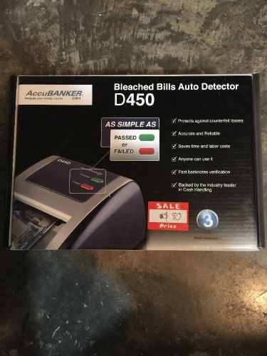 Bleached Bills Auto Detector D450