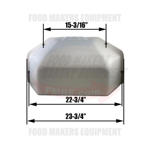 LUCKS 11/30 DIVIDER ROUNDER SQUARE REAR COVER.  S009/F
