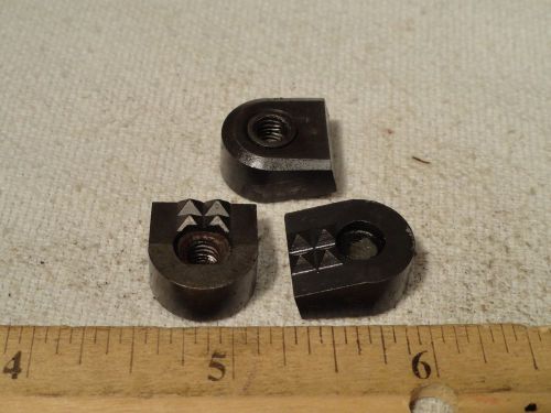 4pc FAIRLANE Solid Carbide Angle Grippers 9/16&#034; Wide 3/8&#034; Tall .65&#034; Long #10-32