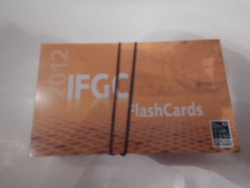 2012 ICC International Code Council IFGC Flashcards
