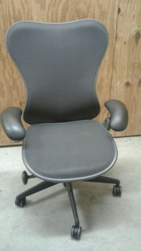 New* herman miller mirra office chair - black mesh - flex front seat for sale