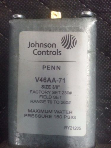 Johnson control water valve pn:v46aa-71 for sale