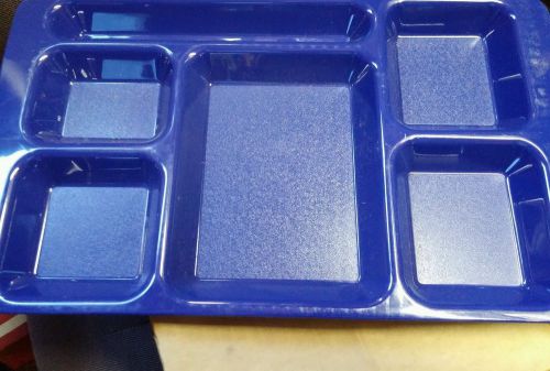 Cambro Navy Blue Food Tray (Case of 24)