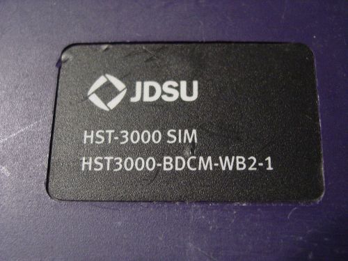 JDSU HST-3000 SIM BDCM-WB2-1 xDSL ADSL /VDSL Module only