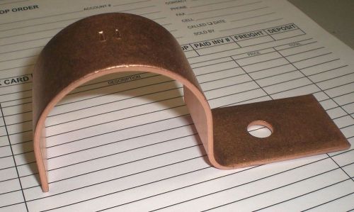 2&#034; Copper 1 Hole Strap Box of 50 - NEW! NEVER USED! 44730200