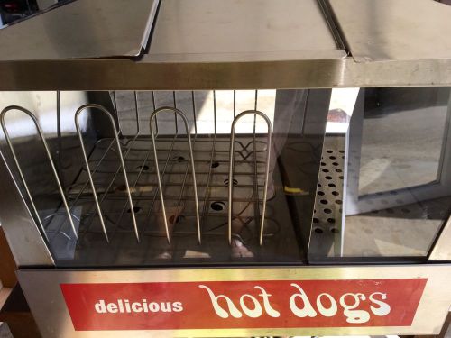 STAR 35SSC HOT DOG STEAMER &amp; BUN WARMER Holds 130 Dogs, 35 Buns WORKS GREAT !