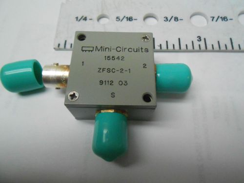 ZFSC-2-1 BNC Mini Circuits POWER DIVIDER 5-500 MEGA HZ  NEW OLD STOCK